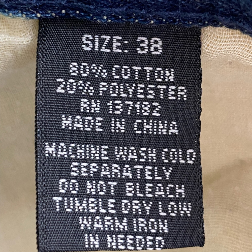 Diamond Stash size Large/38 Men’s Sahara American Flag Jacket Vest & Jeans - Picture 15 of 16
